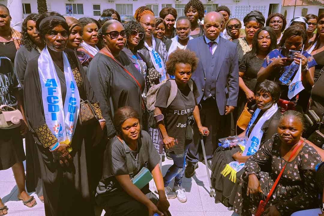 Visite de l’AFCDI ce vendredi 29 Mars 2024 au QG du MDCO « Mouvement des Démocrates Congolais » et Cabinet de travail du Président Gabriel MOKIA MANDEMBO.