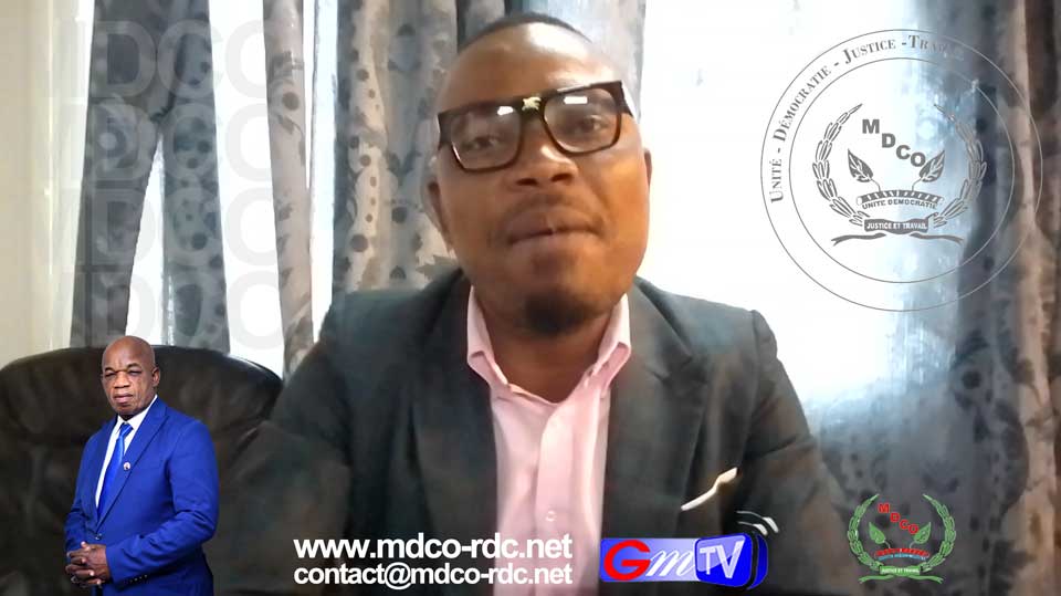 Serge Besoke Bakimo aux cadres du MDCO : &quot;Rien n’est acquis, seuls les meilleurs seront qualifiés&quot;.