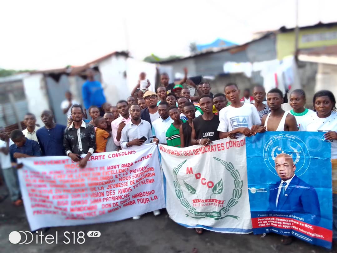 Le MDCO se consolide à Kinshasa : Implantation des sections et cellules de base à Kingabwa