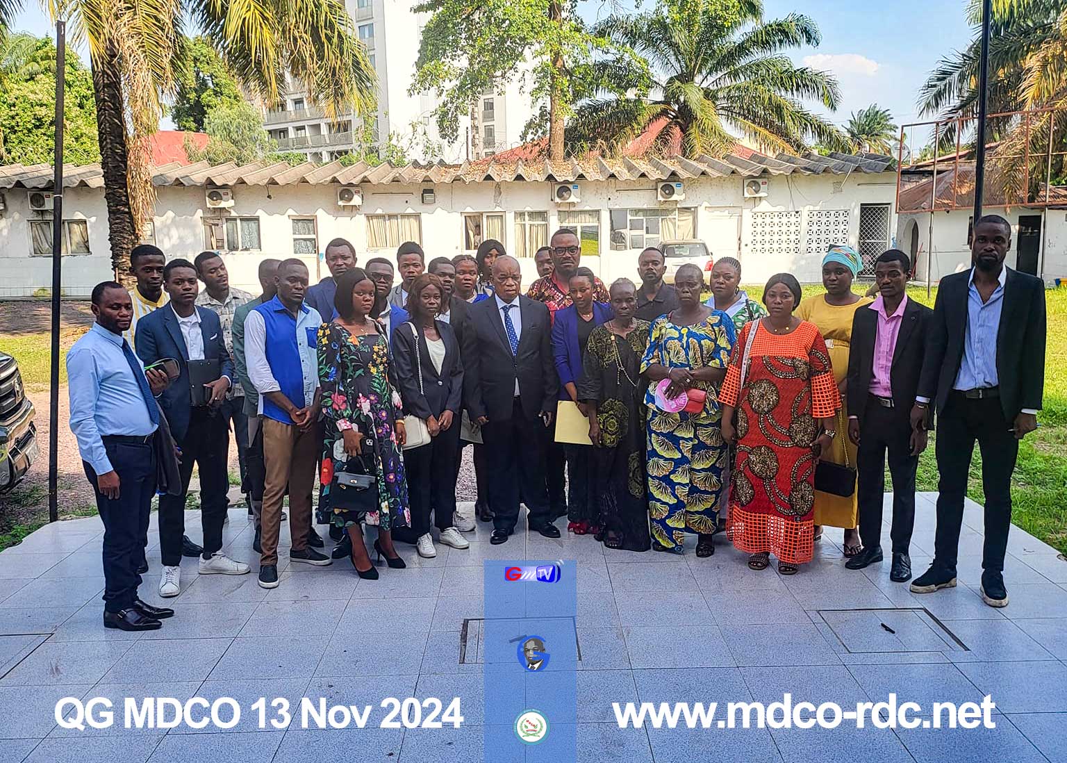Le Président Gabriel Mokia reçoit une délégation de jeunes leaders de la RDC : Un soutien de taille pour la vision du MDCO