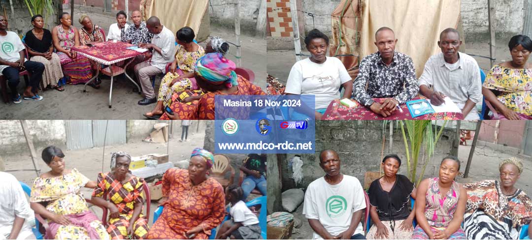 Compte rendu de la réunion tenue par le MDCO Tshangu