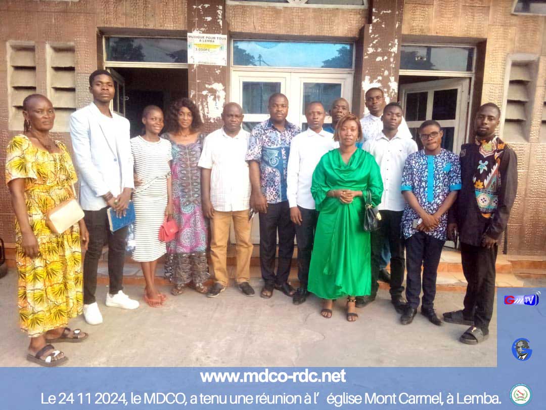 Réunion du MDCO : Structuration et Harmonisation de la Fédération à Lemba