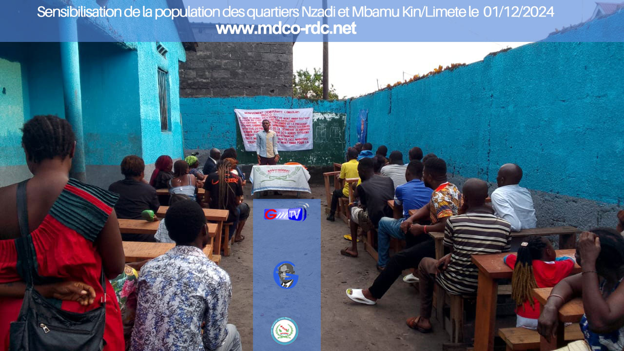 Mobilisation des Jeunes : Sensibilisation dans les Quartiers Nzadi et Mbamu