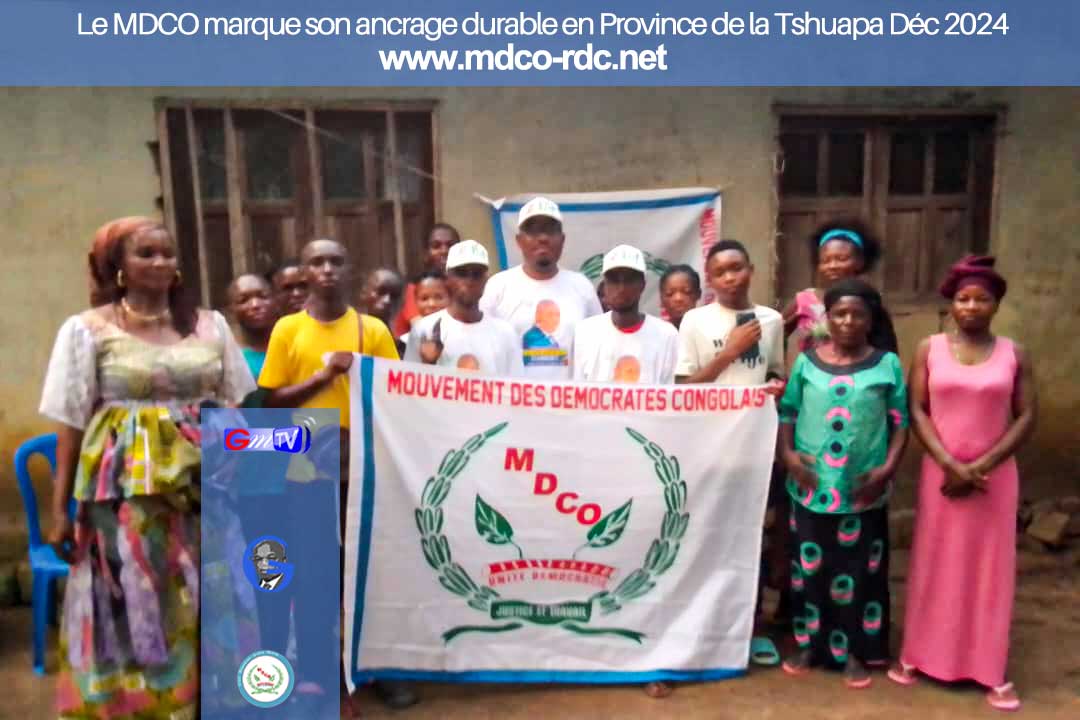 Le MDCO s'implante durablement en Province de la Tshuapa avec la visite de Serge Besoke Bakimo