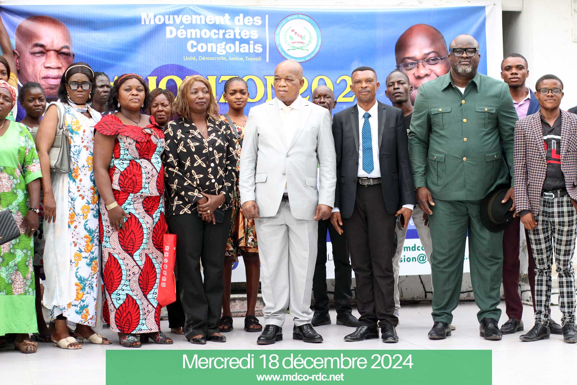 VOEUX DU PRÉSIDENT NATIONAL DU MDCO POUR L’ANNÉE 2025