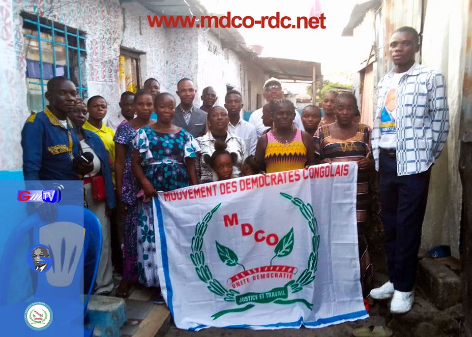 Installation des structures du MDCO dans la commune de Kimbanseke