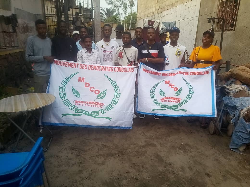 Implantation de la Ligue des Jeunes du MDCO dans la Commune de Matete