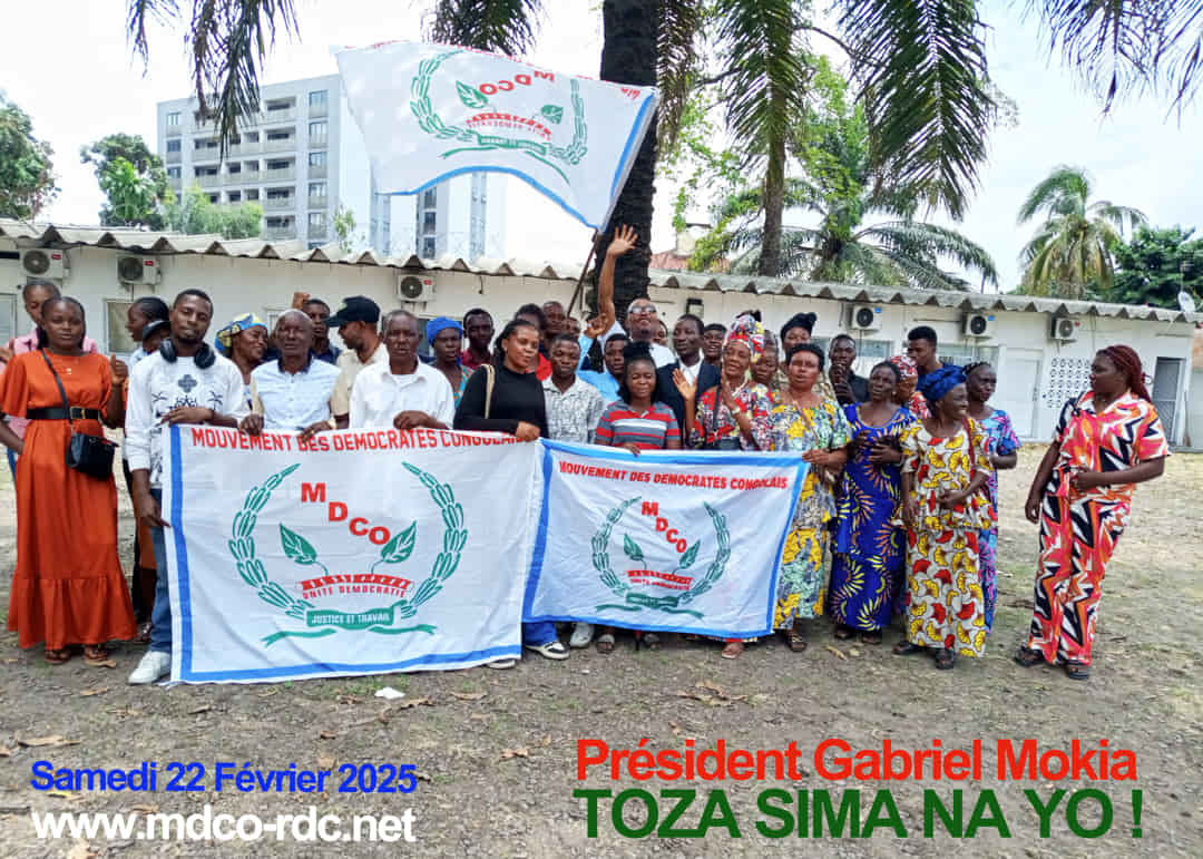 Mobilisation au QG du MDCO : &quot;Toza Sim Na Yo&quot;