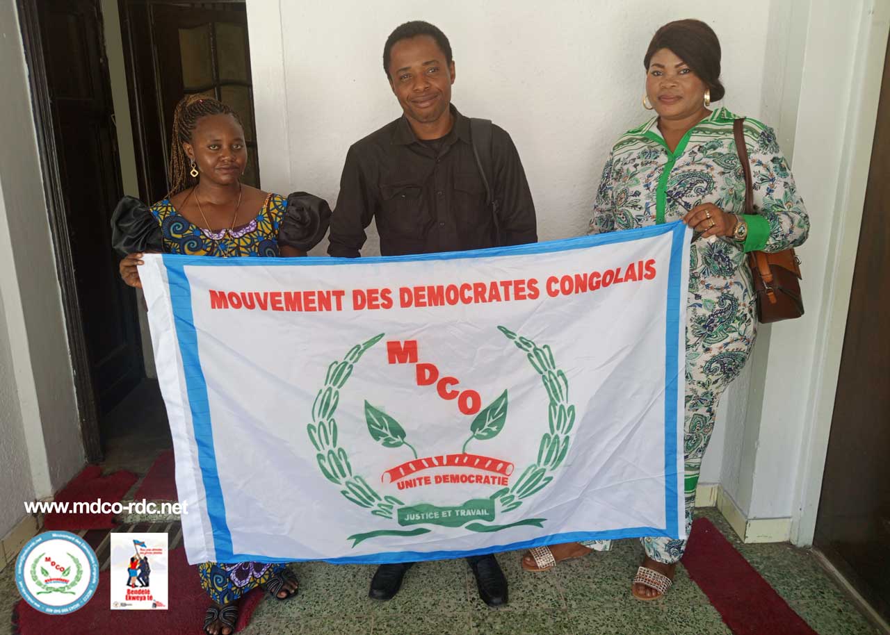 Adhésion : Madame Priscille Kalenga Ngoie rejoint le MDCO avec détermination