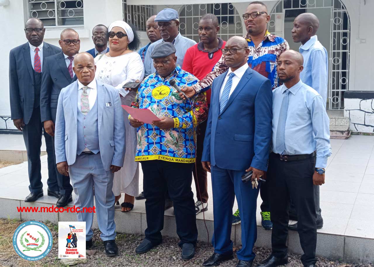 Déclaration politique du RCET-CPS : un moment fort au QG du MDCO, sous la bénédiction du Président Gabriel Mokia