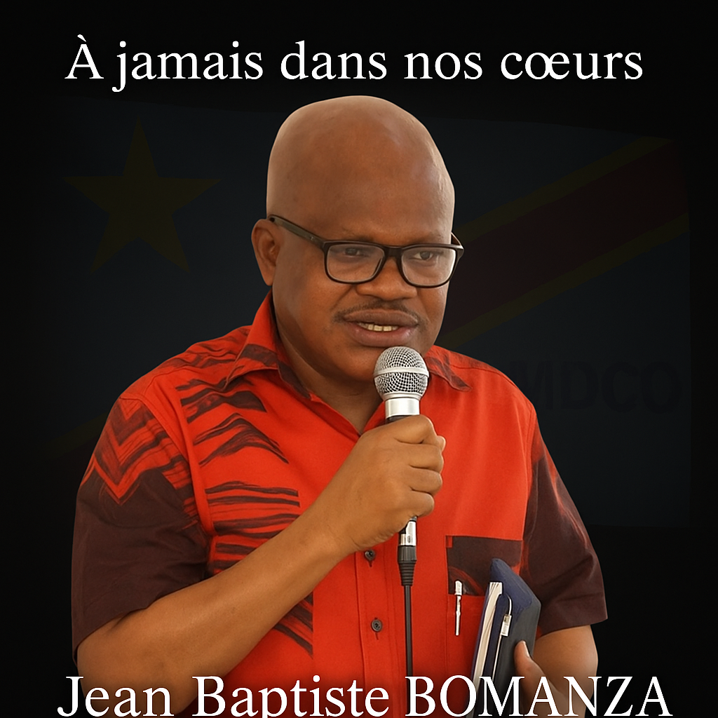COMMUNIQUÉ NÉCROLOGIQUE : Adieu Jean Baptiste BOMANZA 