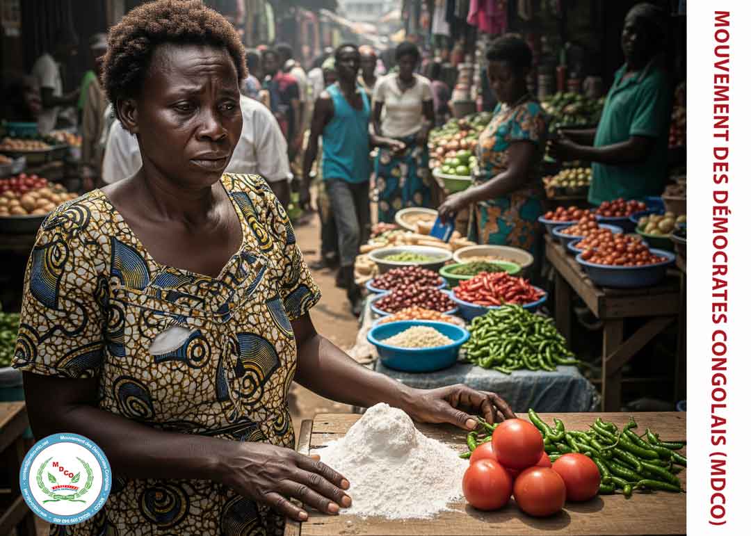 Vie chère en RDC : Quand survivre devient un exploit – Le réquisitoire du MDCO pour une rupture immédiate