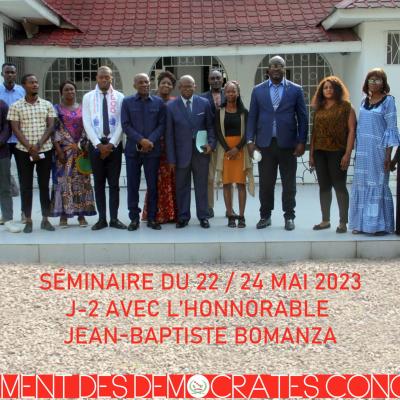 Séminaire du 22 au 24 Mai 2023